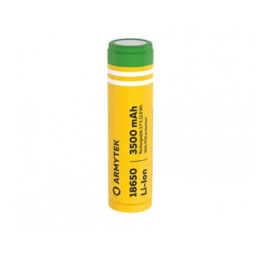 Аккумулятор Armytek 18650 Li-Ion 3500 мАч (защищенный) в Красноярске
