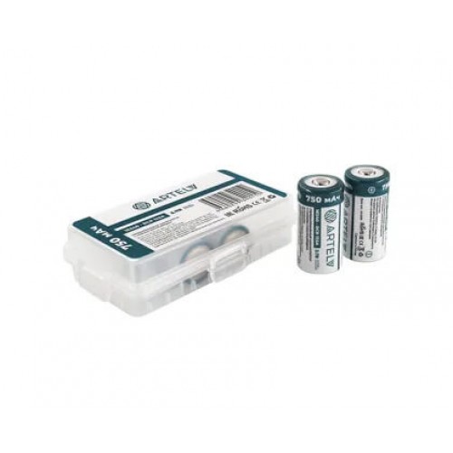 Аккумуляторные батареи RCR123 ARTELV 3.7V Li-Ion 750 mAh в Красноярске