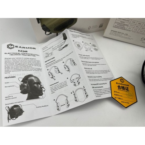 EARMOR M32 активные тактические наушники в Красноярске