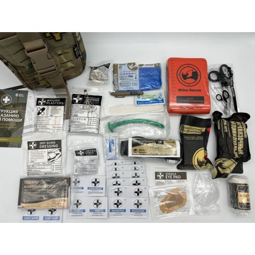 Военная тактическая аптечка RHINO RESCUE 25в1 в Красноярске
