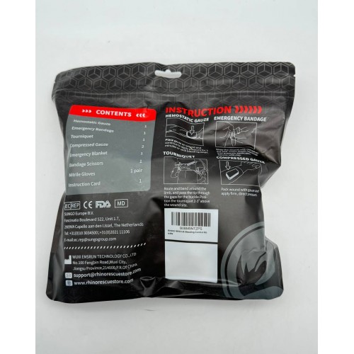Комплект для остановки кровотечений «Bleeding Control Kit» Rhino Rescue в Красноярске