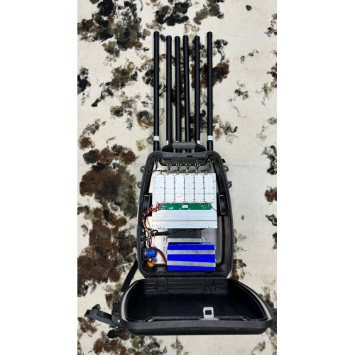 Рюкзак Гарпия CKJ-1704-Mobile подавитель дронов в Красноярске 6 каналов 300W