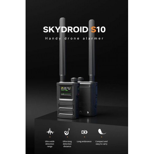 Детектор-обнаружитель дронов SKYDROID S-10 / «СОКОЛ 10» в Красноярске портативный всенаправленный