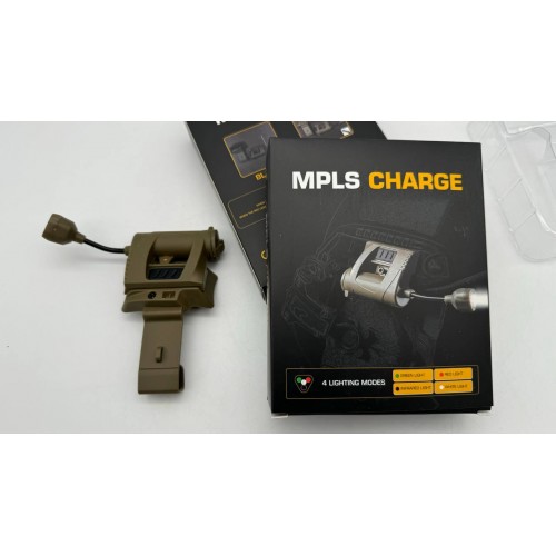Нашлемный тактический фонарь MPLS Charge аккумуляторный в Красноярске