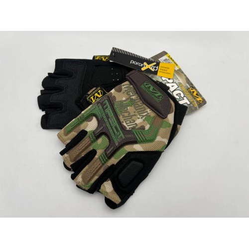 Перчатки тактические “MECHANIX M-PACT” механикс беспалые в Красноярске