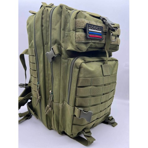 Рюкзак тактический 45 л цвет олива в Красноярске