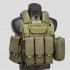 Тактический разгрузочный жилет «5 / пять карманов» с подсумками Tactical Molle Plate Carrier для съемных бронепластин в Красноярске