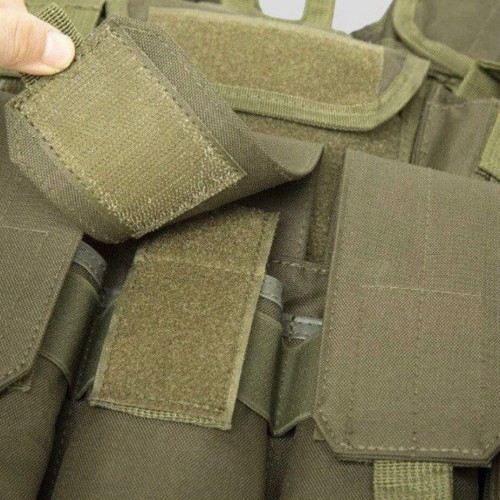 Тактический разгрузочный жилет «5 / пять карманов» с подсумками Tactical Molle Plate Carrier для съемных бронепластин в Красноярске