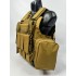 Тактический разгрузочный жилет «5 / пять карманов» с подсумками Tactical Molle Plate Carrier для съемных бронепластин в Красноярске
